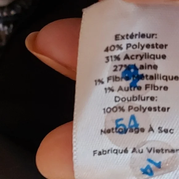 Dark Academia Dress Sleeveless Multitone Tweed Holiday Office Wear - Picture 11 of 14